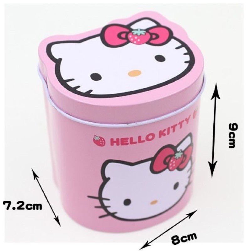 hộp 2000 dây buộc tóc cho bé hình mèo kitty