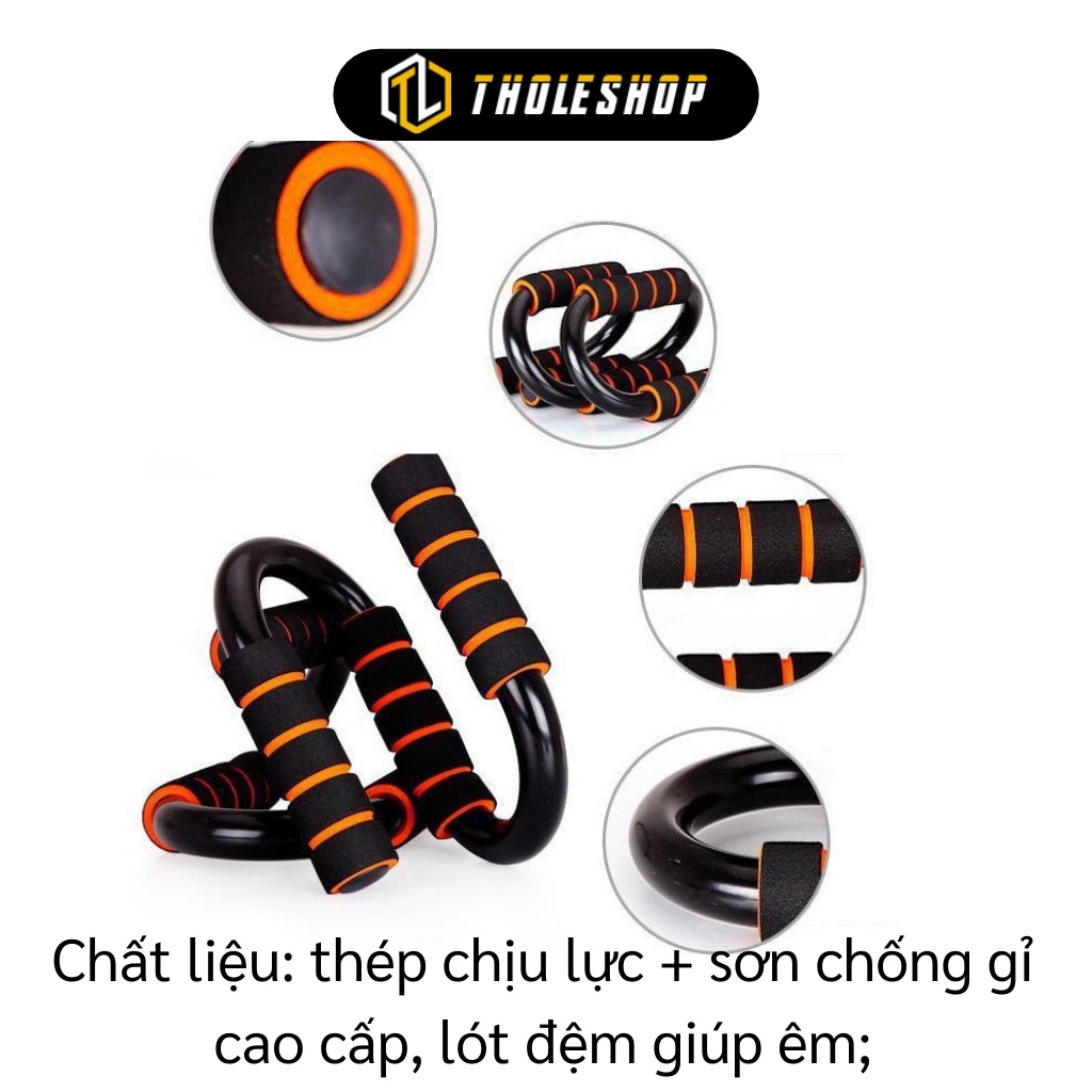 Tay cầm chống đẩy - Dụng cụ tập gym tại nhà chống đẩy Push Up Stand tiện lợi 3090