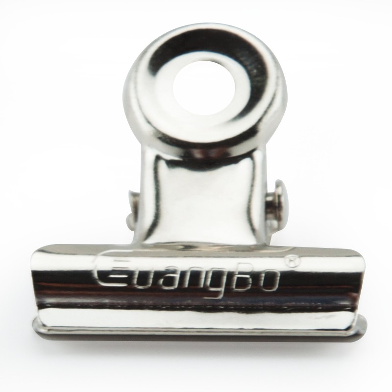 Vỉ 6 kẹp inox 38 mm Guangbo PJ5204