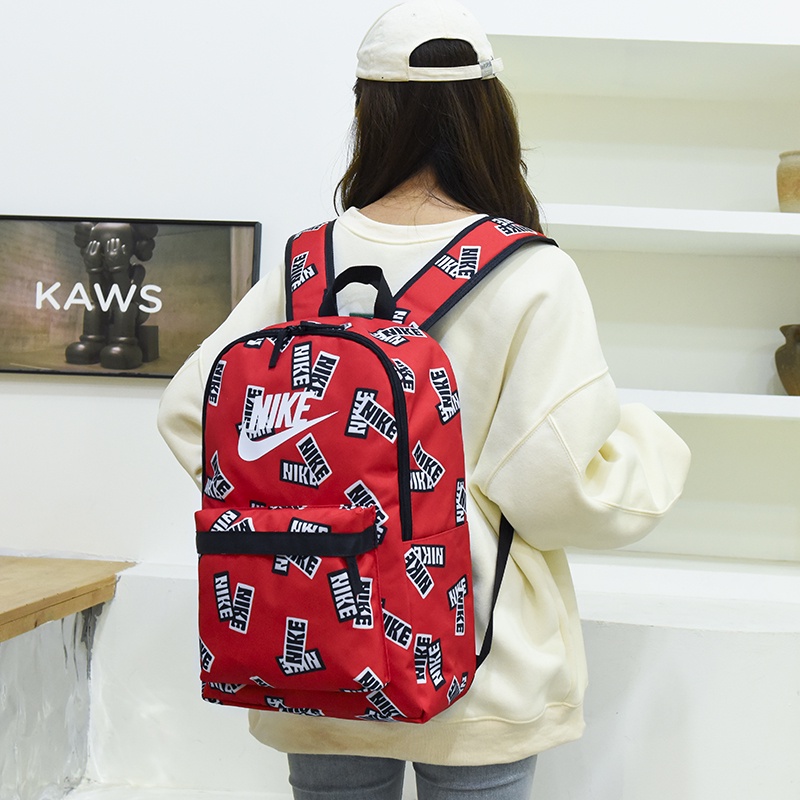 Ba Lô Thể Thao Nike 100% Chính Hãng Họa Tiết Rằn Ri Cá Tính Cho Nam Và Nữ