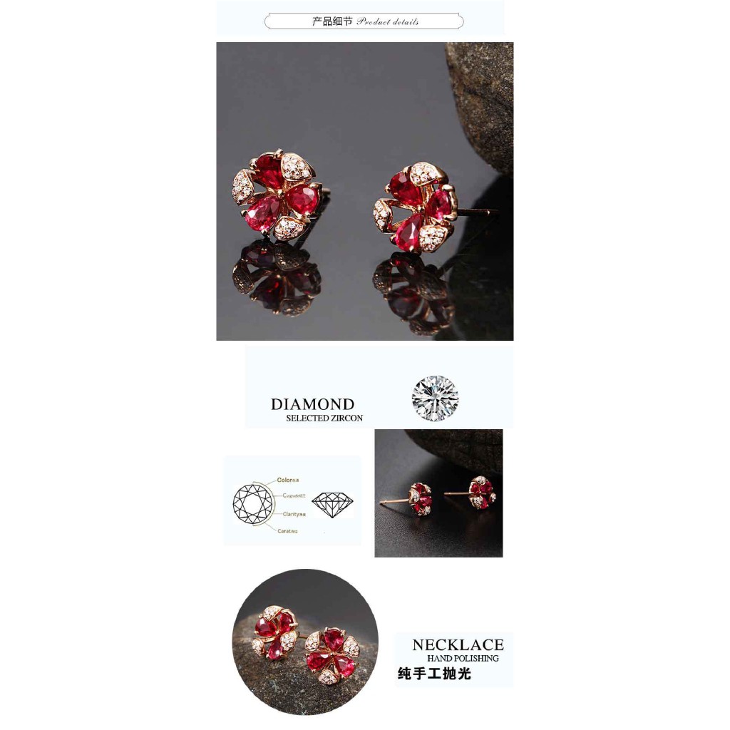 Khuyên Tai Nữ Trang Tạo Hình Chim Bồ Câu