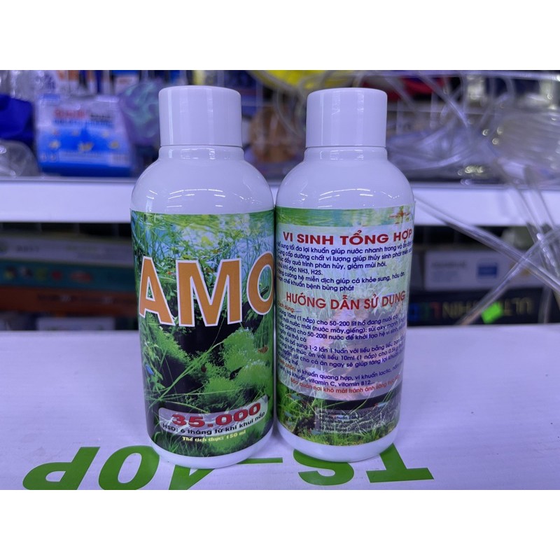 Vi Sinh Tổng hợp AMO 150ml - nước trong và ổn định