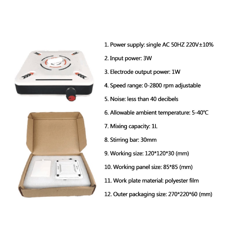 Máy Khuấy Từ Tính Mini Tiện Dụng Cho Phòng Thí Nghiệm