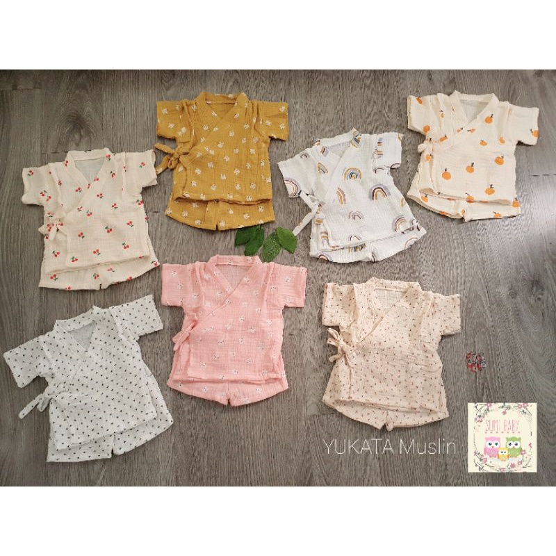 yukata xô muslin