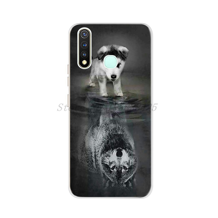 Phone Case Vivo Y19 1915 Soft Casing Cute Animal Cartoon Silicone Back Cover Vivo Y19 VIVOY19 6.53 inch Printed Cases