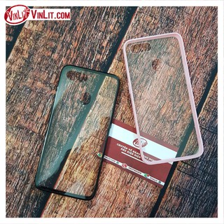 Ốp lưng Oppo F9 ốp trong viền màu loại đẹp OF9181221A4