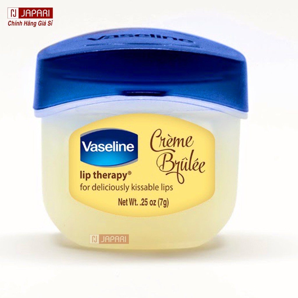 Son Dưỡng Môi Vaseline Không Màu, Có Màu CHÍNH HÃNG BẢN MỸ- Hũ Sáp Dưỡng Môi Vaseline Dưỡng Móng Tay Dài Cứng JAPARI