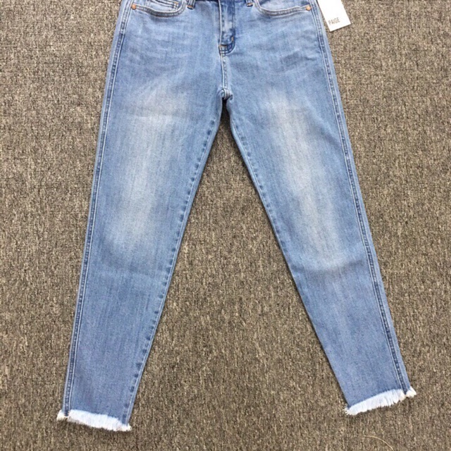 quẩn jeans xuất khẫu dai mắc cá chân