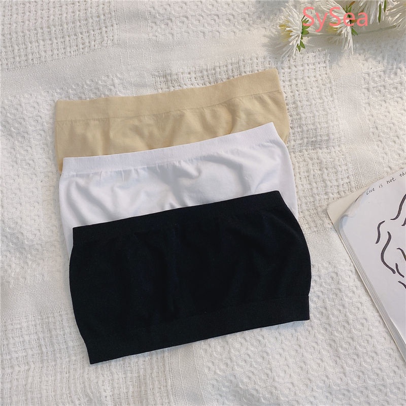 Áo Ngực Không Dây Không Gọng Có Đệm Ngực Chống Trượt Thời Trang Mùa Hè Cho Nữ