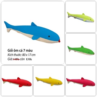 Gối ôm cá 7 màu