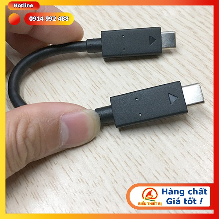Cáp USB Type C Male to USB Type C Male Gen 2 - 15cm Tốc độ 10Gbps