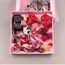 Set kẹp nơ 18 món