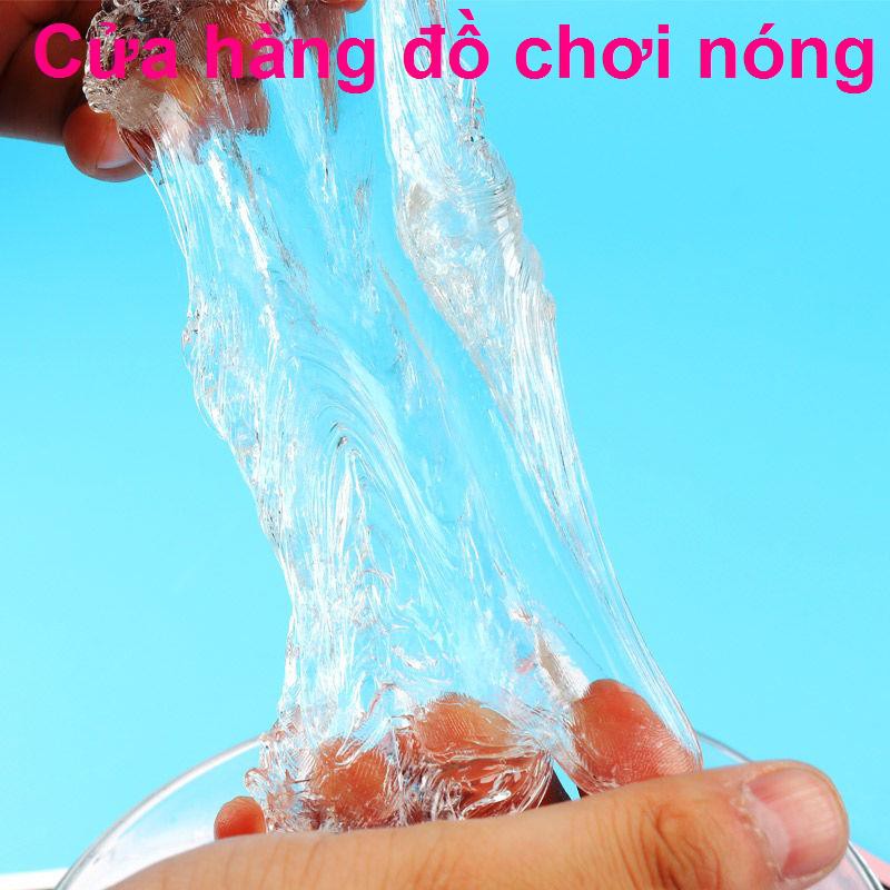 Thủy tinh lỏng siêu lớn trong suốt nảy bùn thể đất sét ông già <