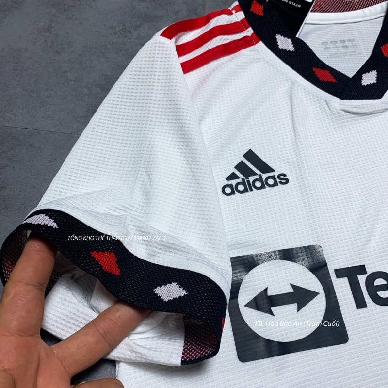 Bộ Quần Áo Đá Banh CLB Manchester Teamview màu trắng 2023