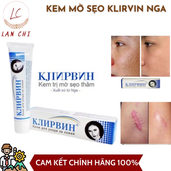 [MUA 2 TẶNG 1] KEM GIẢM SẸO NGA KLIRVIN 25g - Mờ sẹo trong 2 tháng