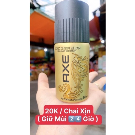 Xịt Khử Mùi Axe Dành Cho Nam