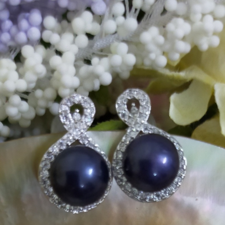 Bông tai trai thật tự nhiên dạng xoắn mẫu mới trẻ trung thanh lịch