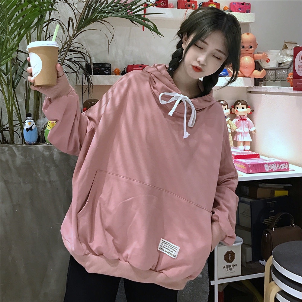 Áo Sweater Mỏng Cỡ Lớn Phong Cách Harajuku Dễ Thương