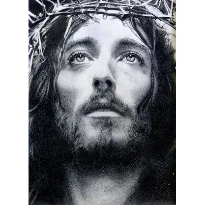 Bộ Tranh Đính Đá 5D Tự Làm 30x40cm Hình Chúa Jesus Trang Trí Nhà Cửa
