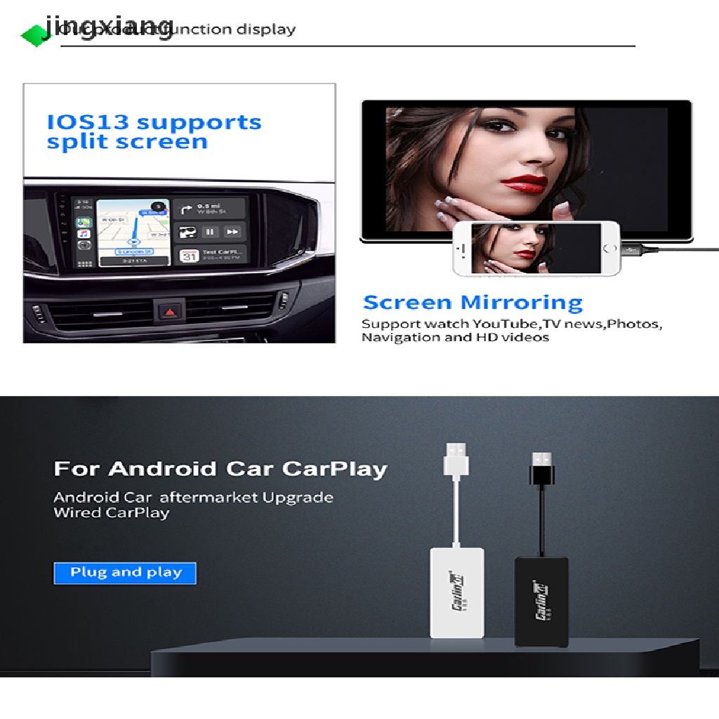 Thiết Bị Kết Nối USB Tự Động Thông Dụng Cho Xe Hơi / IOS Android
