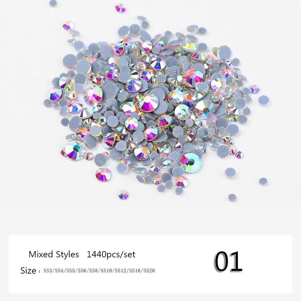 Túi 1440 Đinh Tán Trang Trí Móng Tay Tiện Dụng|Miếng Dán Hình 3D Màu Đỏ Trang Trí Nhà Cửa|Phụ Kiện Trang Trí Móng Tay Nghệ Thuật Xinh Xắn