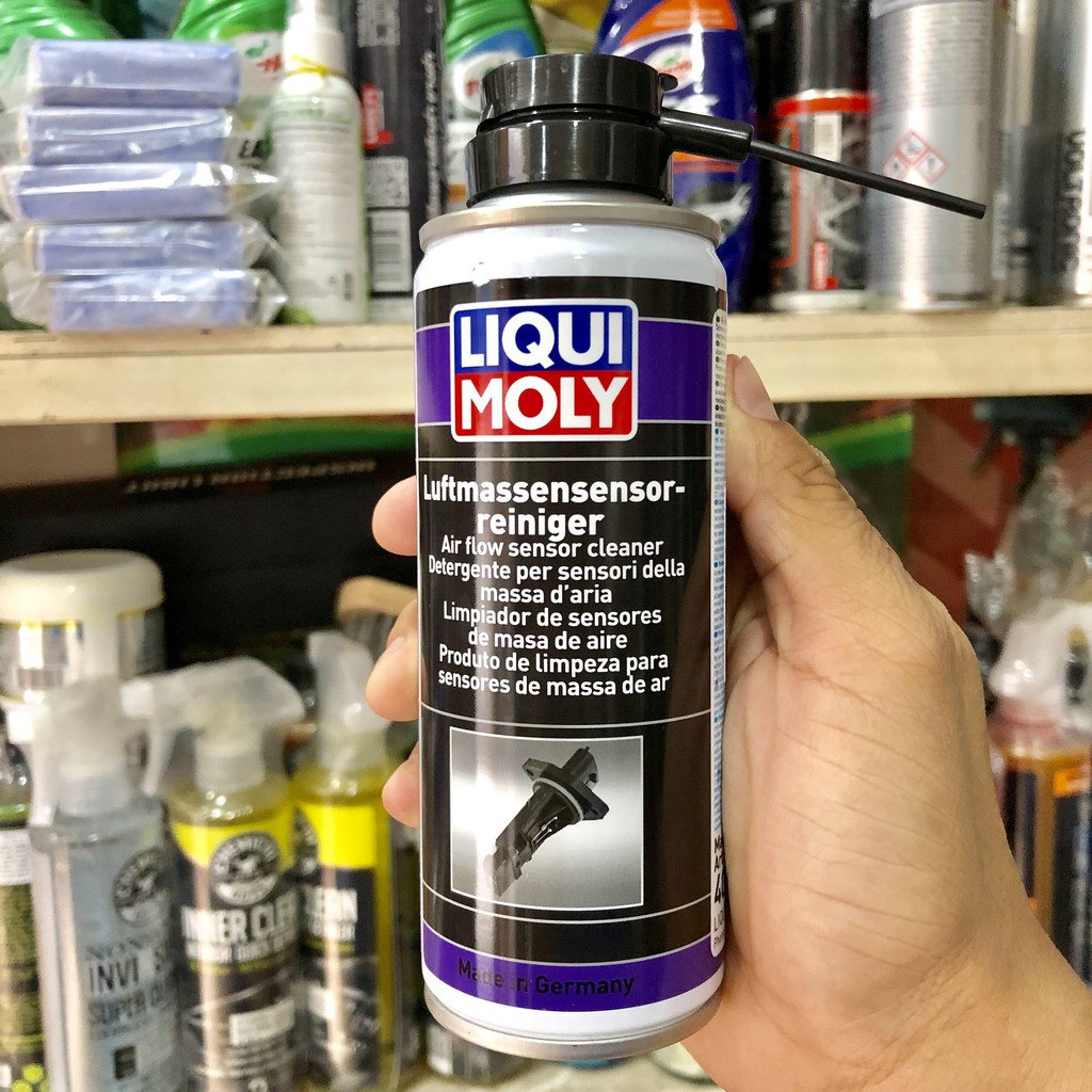 Chai Xịt Vệ Sinh Cảm Biến Oxy , Cảm Biến Gió Liqui Moly Air Flow Sensor Cleaner 4066 200Ml