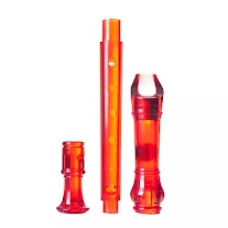 SÁO RECORDER 8 LỖ MÀU 3 KHỚP
