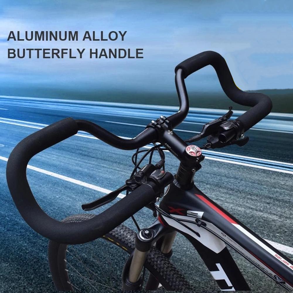 LANFY Tay Lái Xe Đạp BMX 31.8mm 580mm Bằng Hợp Kim Nhôm Kèm Vỏ Bọc