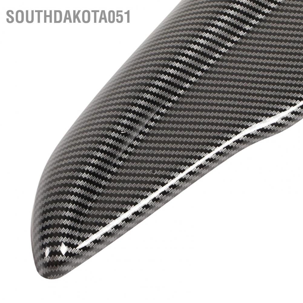 Southdakota051 Ghép đôi Thanh chắn môi cản sau Bộ tách sợi carbon Phong cách va đập góc Bảo vệ chống trầy xước phổ biến cho xe hơi