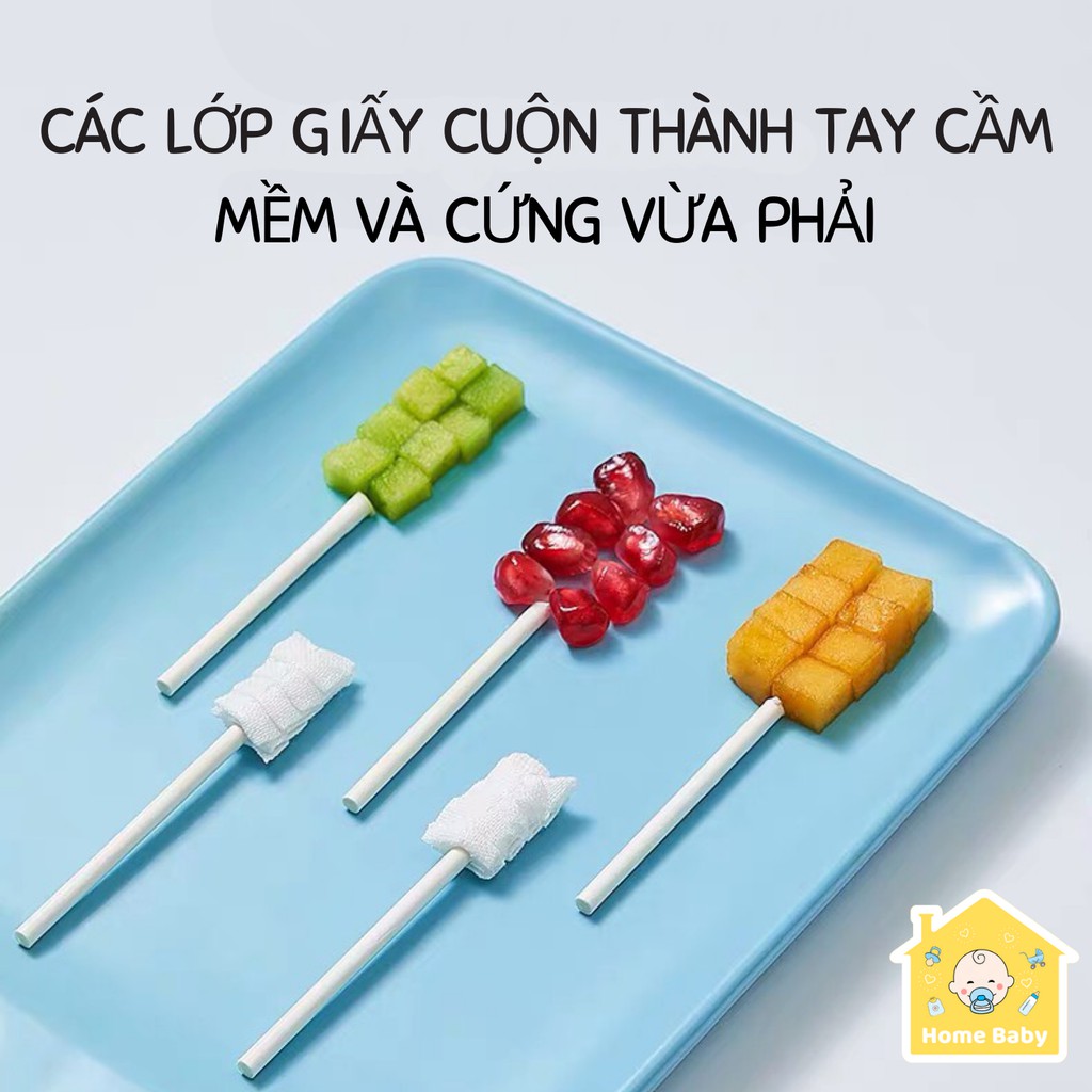 Que Gạc Rơ Lưỡi Cho Bé Hộp 30c [ Thanh lý cửa hàng bán lỗ ]