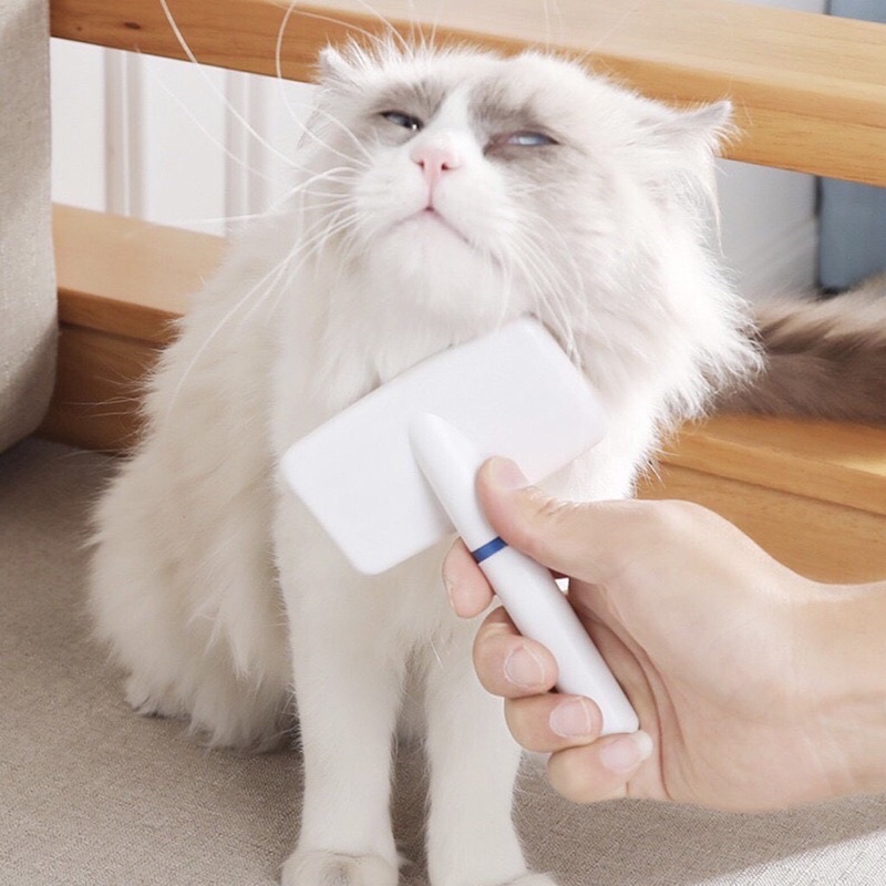 Lược chải lông thú cưng loại bỏ lông rối, giúp lông mềm mượt