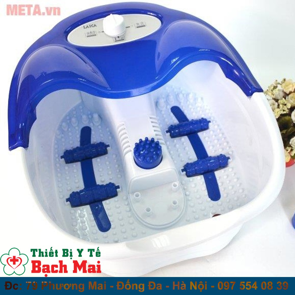 Bồn Ngâm Chân Massage Laica PC1301 [Chính Hãng Ý]