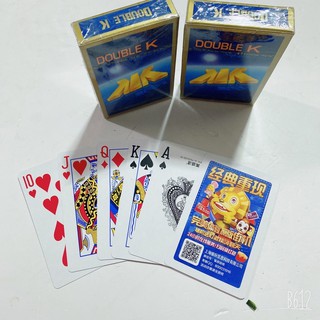 Bộ bài tú lơ khơ, bài tây 52 lá Double K hàng xịn