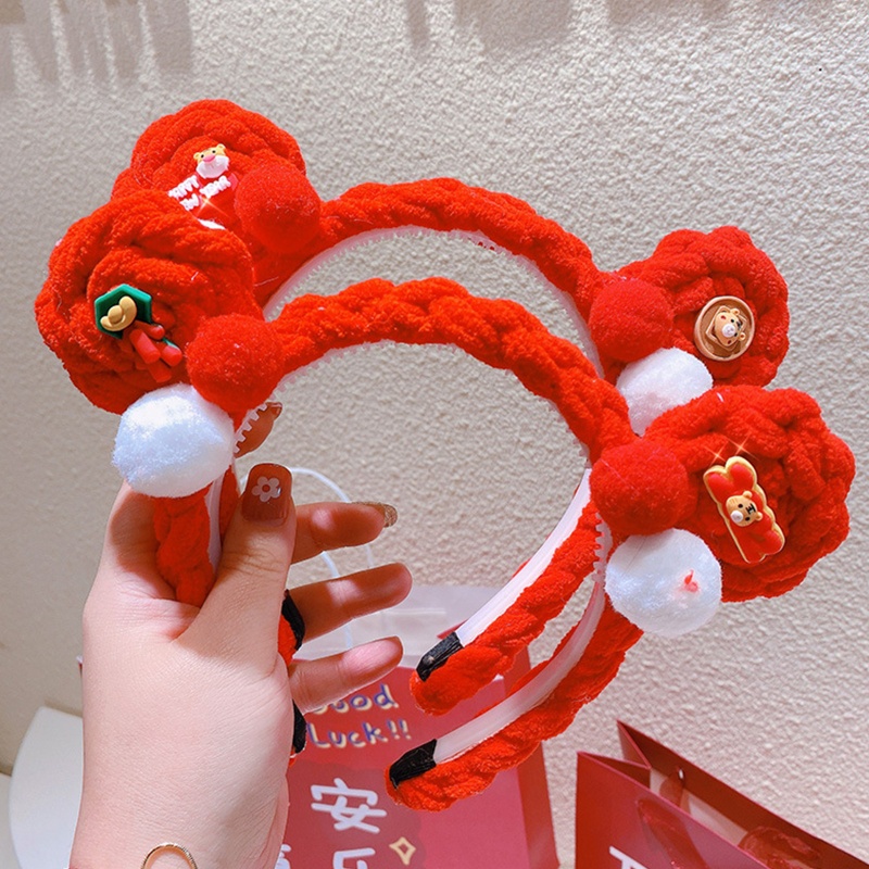 Băng Đô Cài Tóc Nhiều Kiểu Dáng Thanh Lịch Mừng Năm Mới Cho Nữ