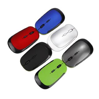 Ultra-thin Portable Wireless Mouse Cordless Mice Adjustable Sensitivity Mouse HT❣