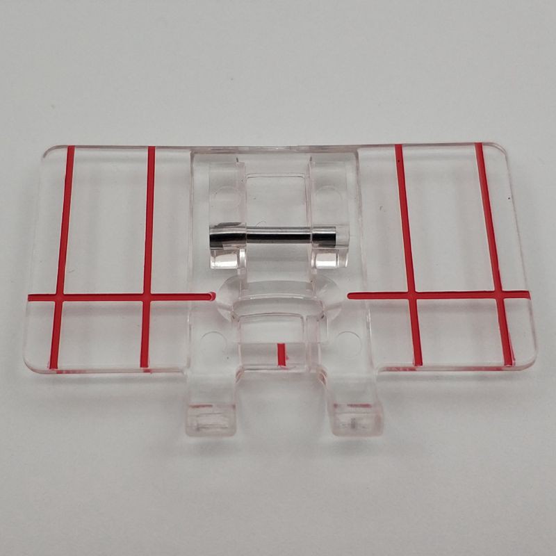 Simple Mini Clear Plastic Parallel Stitch Foot Presser For Multifunction Domestic Sewing Machine Parallel Stitch Sewing Tool