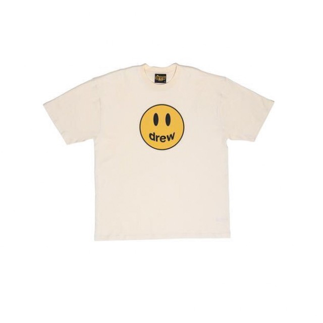 Drew Tee - Áo Thun Drew Mascot Off White Best Quality (Cream)