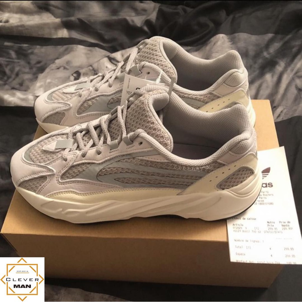 LV-NEW ⚡ [XẢ KHO] (CỰC HOT) giày thể thao YEEZY 700 V2 STATIC trắng xám [ĐEP CHUẨN ] 🔥 ✔️ : 🔥 XIÊU RẺ ☯ $ ; * ' ' ₁