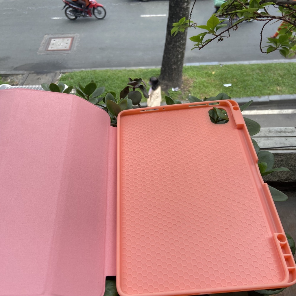 [Hỏa Tốc HCM] Bao da DUX DUCIS Xiaomi MiPad 5/5 Pro (11 inch) (DOMO SERIES) - Mặt lưng TPU mềm, Có ngăn đựng bút - Đen