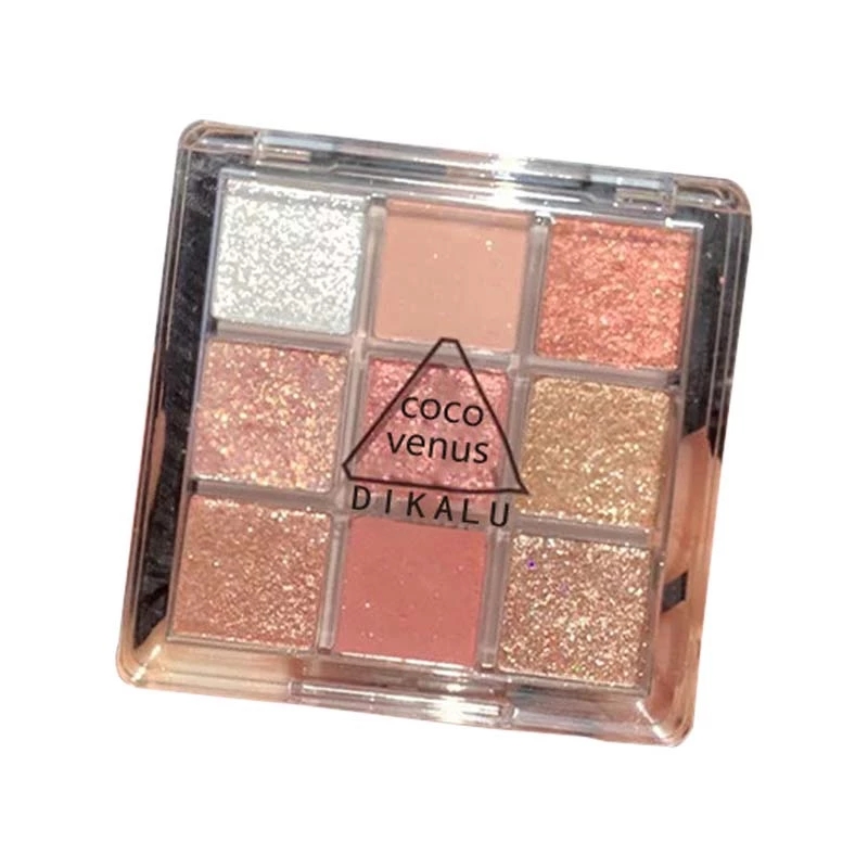 Bảng phấn mắt Dikalu 9 màu kháng nước lâu trôi