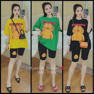 SET BỘ LỬNG HÌNH CÚ MÈO - ĐỒ BỘ NỮ TASLASHOP