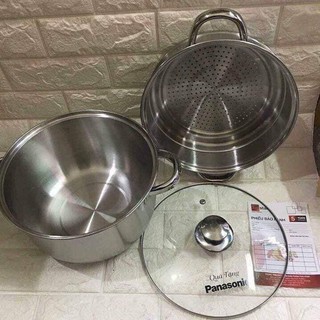 Nồi hấp từ panasonic size 24cm DẦY INOX 430