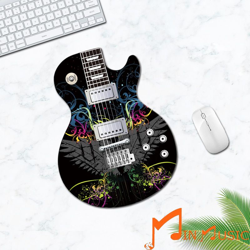 Miếng Lót Chuột, Pad Chuột Cỡ Lớn Chống Nước, Bàn Di Chuột hình Guitar độ dày 3 mm Mouse Pad Guitar