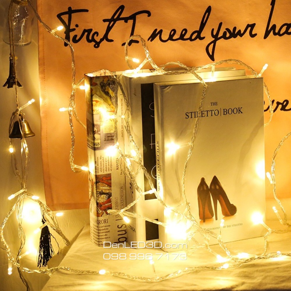 [Remote] Đèn Đom Đóm Fairy Light Trang Trí Ngoài Trời 220V