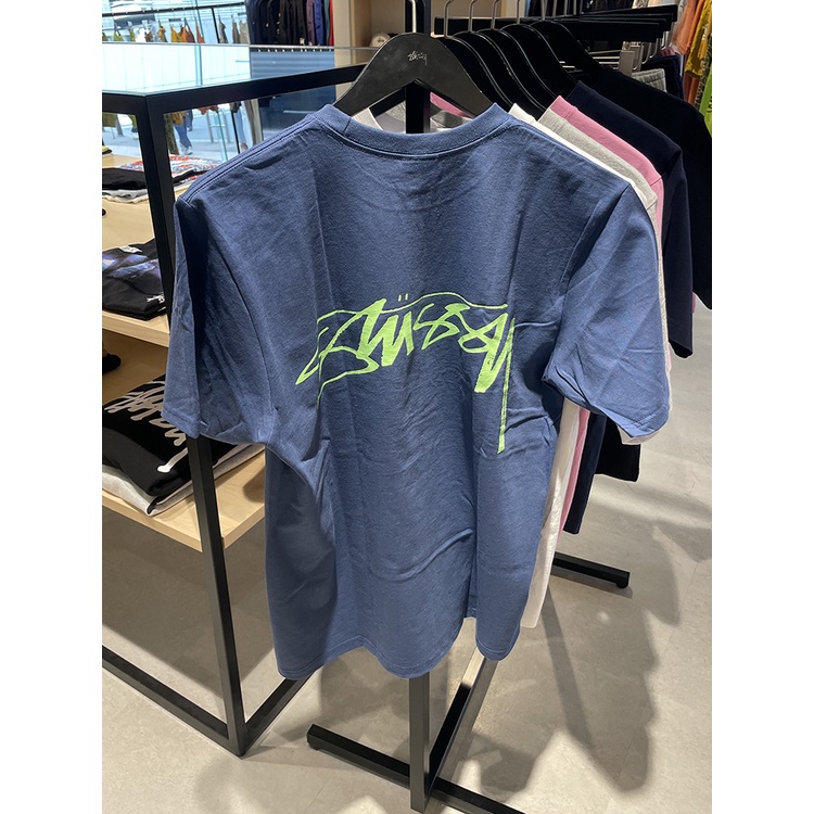 Hàng Mới Về Áo Thun Tay Ngắn In Chữ Stussy Thời Trang Mùa Hè Cho Nam Và Nữ
