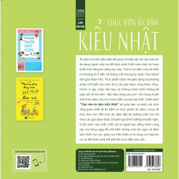 Sách - Thực Đơn Ăn Dặm Kiểu Nhật