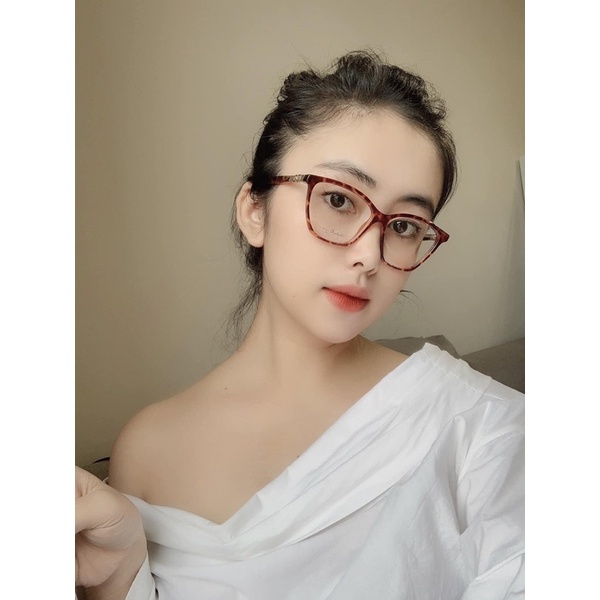 KÍNH SALVATORE AUTHENIC - gọng da beo ( kính cận- giá gốc 2tr5)