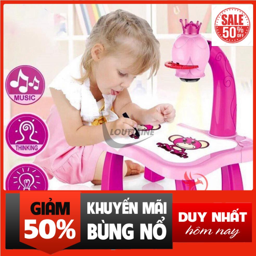 Bàn Vẽ Có Đèn Chiếu Sáng Thông Minh Cho Bé Tập Tô - Bàn Tập Vẽ Tranh 3D Cho Trẻ Em PP Bởi DooDee Shop