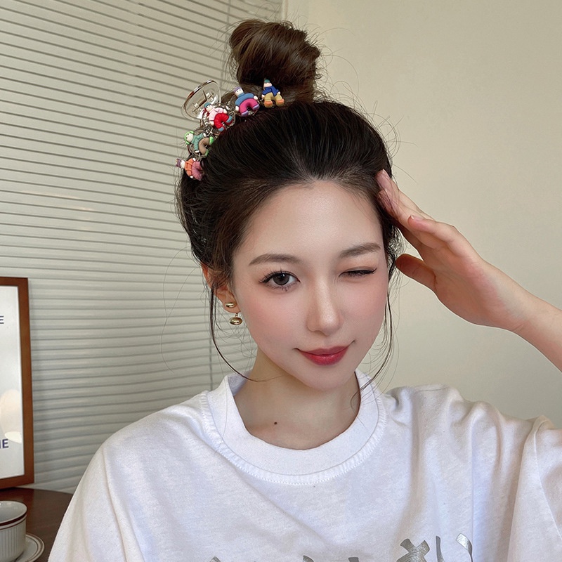 Kẹp tóc Haimeikang hình dạng hoạt hình ba chiều dễ thương chất lượng cao cho nữ