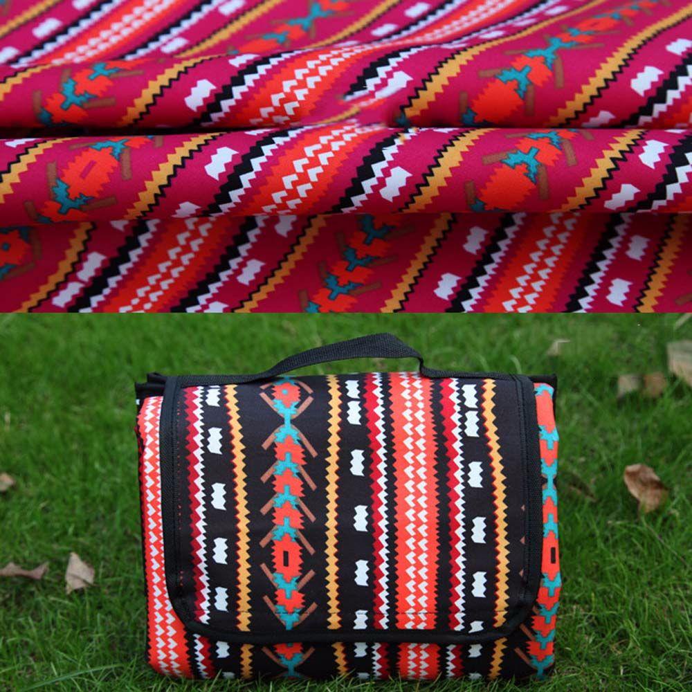 Thảm Cắm Trại Chống Thấm Nước In Họa Tiết Xinh Xắn